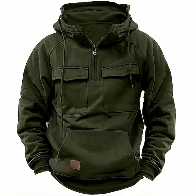 Stijn™ | Casual hoodie met rits